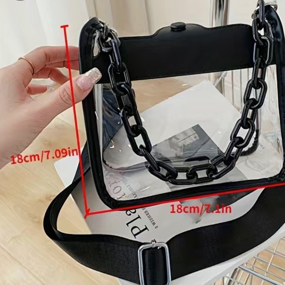 Clear Crossbody Handbag - Picture 2 of 3